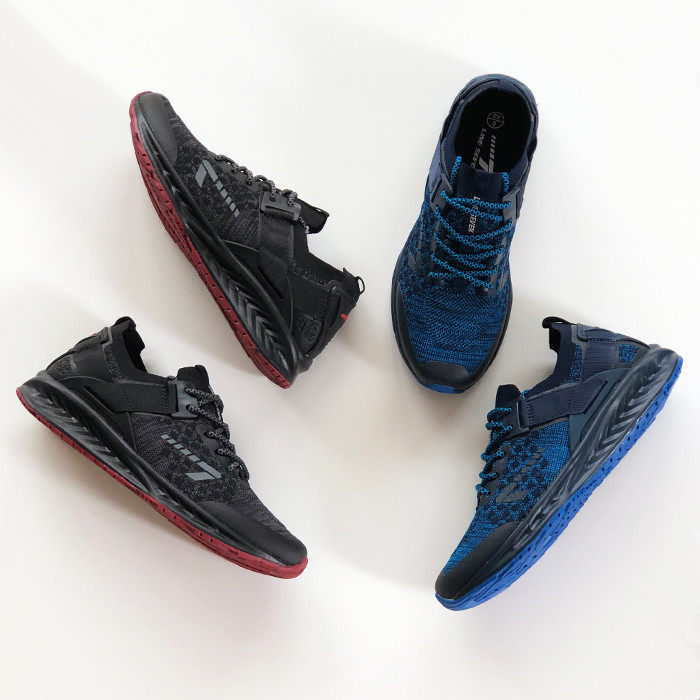 Foreign trade export to France high-elastic flying woven mesh breathable light all-match men's sports shoes outdoor youth running shoes