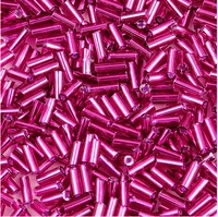 Пурпурно-красный с серебряным наполнением