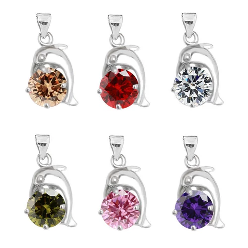 Бесплатная доставка цвета ожерелье Платиновая корейская версия серебряных ювелирных ювелирных украшений, восемь сердец, восемь бархатных подвесок