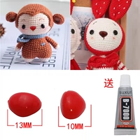 Красный 10*13 мм нос около 38