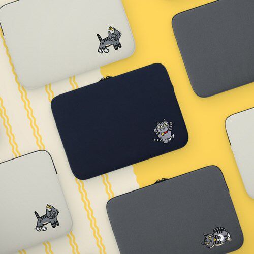 Korean Apple notebook macbookpro computer bag 13 3 inches 15 anti-collision liner bag 16 cute kittens