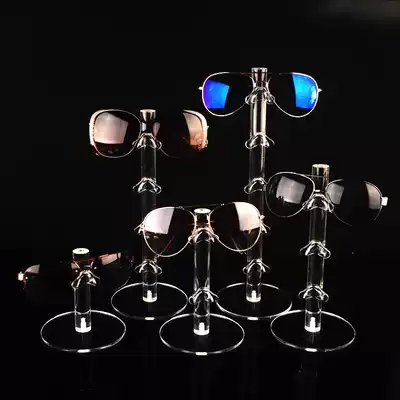 Transparent acrylic glasses shelf display stand Display stand Glasses props sunglasses sunglasses window display stand
