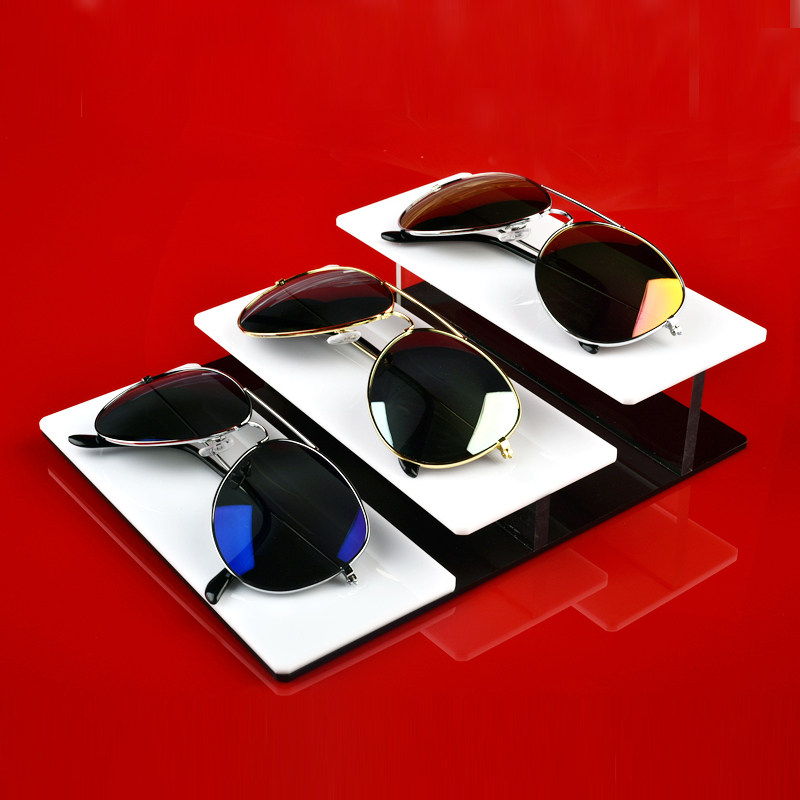 High-grade boutique acrylic glasses display stand Sunglasses sunglasses display shelf Shelf display prop bracket