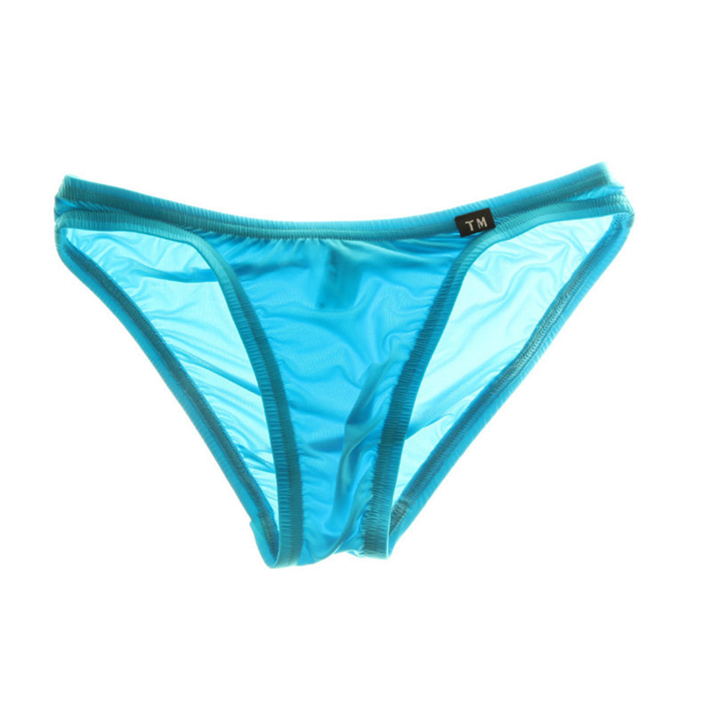 New Men's Briefs, Sexy, Silky, Breathable Briefs, Low-Waist Elastic Briefs for Boys