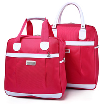 Travel bag female handcuff buffalo bag bag slope bag bag light simple short tour pack