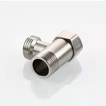 4 points internal and external wire live connection tee stainless steel internal and external teeth movable tee joint pipe fittings one in two out