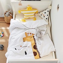 Baby autumn and winter quilt All cotton mill Mao kindergarten cover Thickened Childrens Bed Dormitory Winter Quilt bedding washed by bedding
