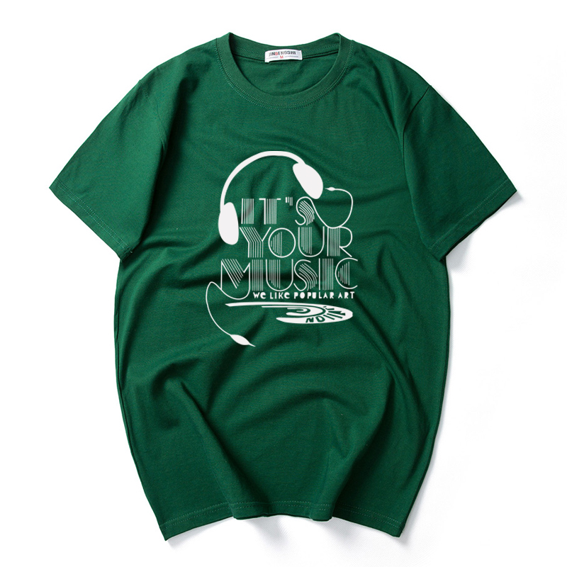 Mùa hè nam mới nửa tay áo cộng với phân bón XL cotton cổ tròn đặc biệt chất béo áo thun nam ngắn tay áo phông nam tay ngắn đẹp