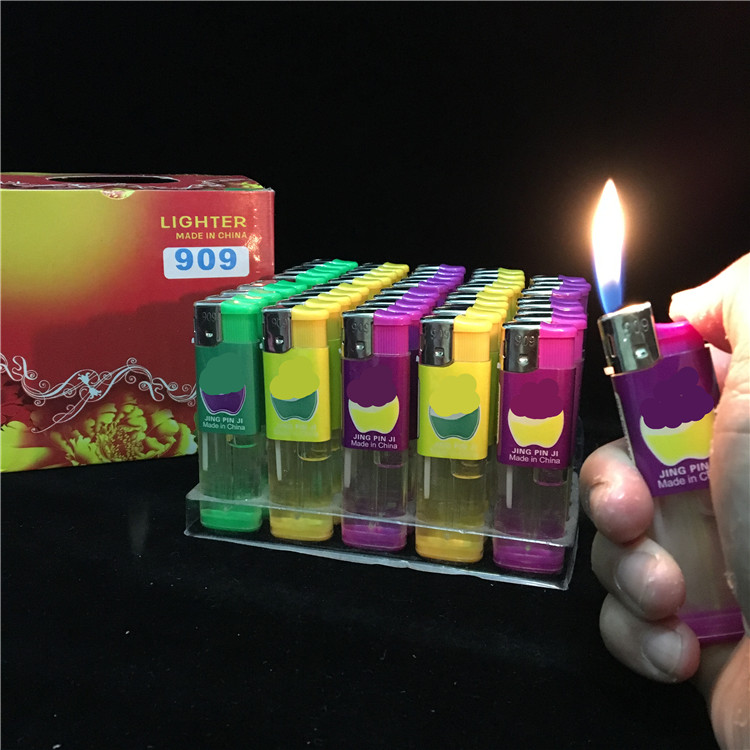 Disposable electronic series transparent lighter home convenience store supermarket hotel lighter