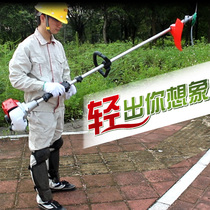 Ruier 1E34F economic lawn mower small household lawn mower gasoline engine two-stroke knapsack lawn mower