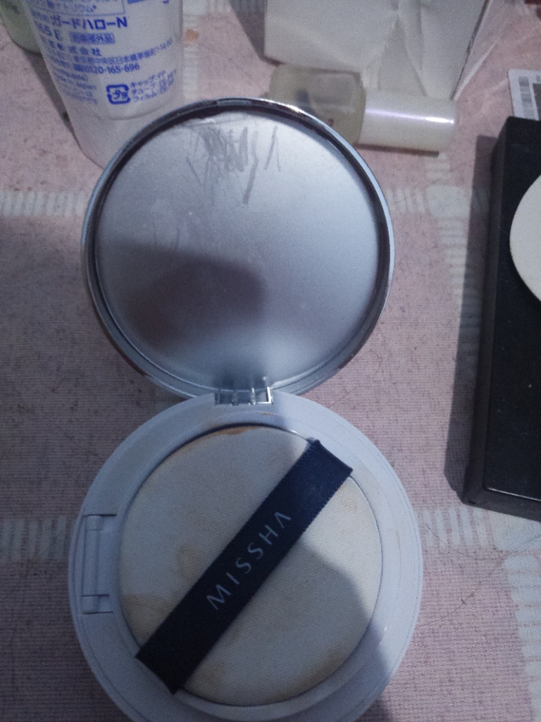 韩国谜尚气垫BB霜带替换装试用好不好用，是什么牌子,第5张