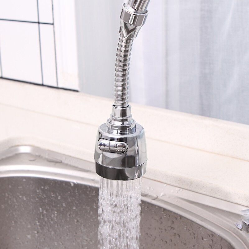 Faucet Splash-Proof Extender, Metallic Color, Universal Tap Shower, Water-Saving, Rotatable Filter Nozzle Faucet Splash-Proof Extender, Metallic Color, Universal Tap Shower, Water-Saving, Rotatable Filter Nozzle
