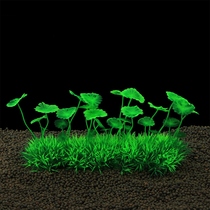 Simulation water straw cylinder fish tank made of sea grass decoration small pendulum piece creative bottom sand bottom sand bottom sand bottom large seafront world vacation