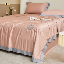Crystal Home Textile Official Site Model Tiansi A Class A Summer Cool is four pieces of air conditioning quilt