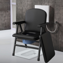 Пожилая сидя кресло для беременных сидящего для домашнего туалета Easy squatting туалетное мобильное туалетное кресло-стул