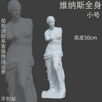 Venus whole body 50cm plaster decoration Venus art plaster like Venus whole body
