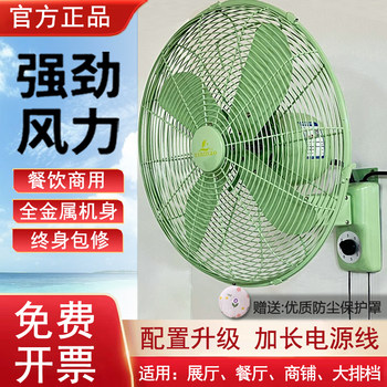 Antique-Style Wall Fan 12-Inch 14-Inch 16inch 18inch Metal Wall-Mounted Oscillating Fan for Restaurant Dormitory Retro Wall-Mounted Electric Fan