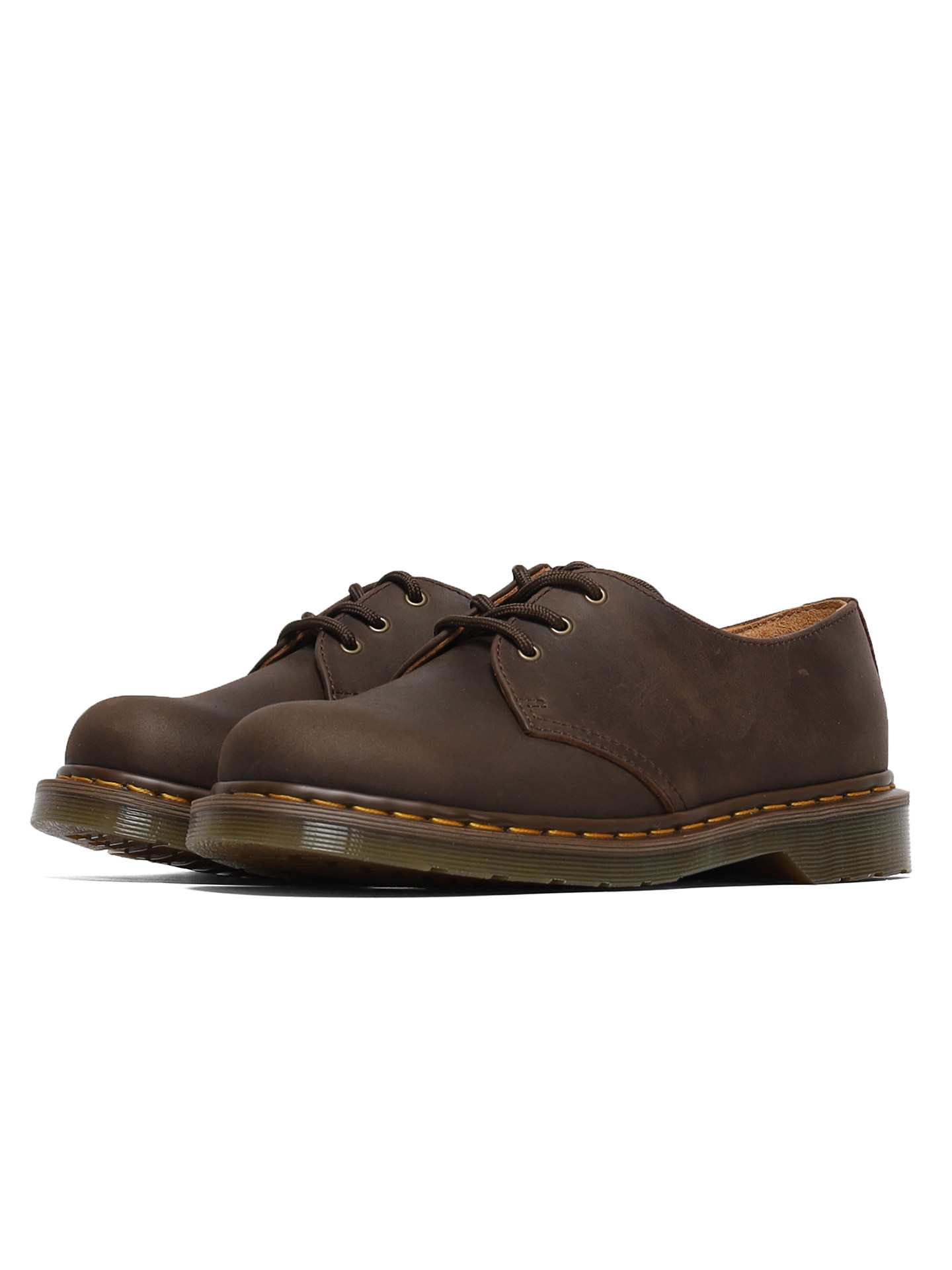 Crazy Horse Leather Martin Shoes with 3 Holes, Same Style as Li Jinhua, Unisex, Vintage Casual Leather Shoes, Work Shoes
