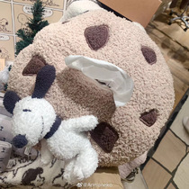 Japanese GP Soft Mian Cute Puppy Biscuit Styling Tissue Box Doll Birthday Gift Cartoon Paper Box
