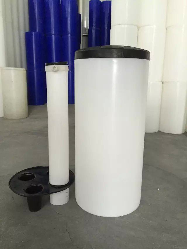 PE Tank Water Treatment Salt Tank Soft-water Salt Tank Water Treatment Salt Tank 100L Soluble Salt Tank PE Storage Tank