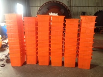 Zhejiang Shanghai Jiangsu Pusheng Direct Plastic Turnover Box Printing and Dyeing Barrels Printing and Dyeing Barrels K-45L