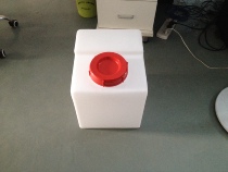 40L square dosing box PE plastic bucket bucket small car water tank mixing bucket food storage bucket anti-corrosion