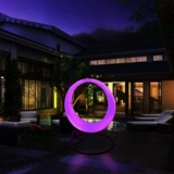 Дорожные светодиодные разноцветные качели, световая панель, дистанционное управление, популярно в интернете