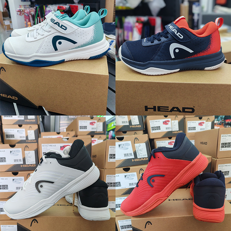 Head Kidsren's Tennis Shoes Velcro 26 New Model Hyde Sprintvelcro Primary School Boys and Girls Sports Shoes