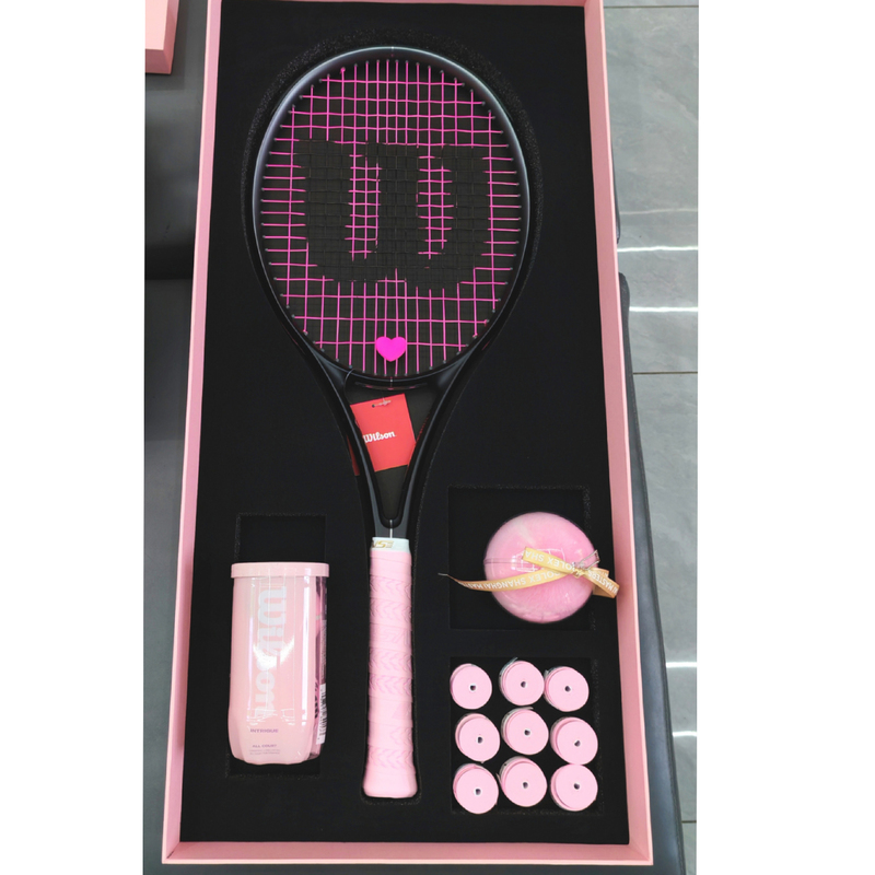 Wilson Rf01 Series Tennis Racket Federer Professional Racket Kevin Tsui Black Racket Brand New Authentic Gift Box Wilson Rf01 Series Tennis Racket Federer Professional Racket Kevin Tsui Black Racket Brand New Authentic Gift Box