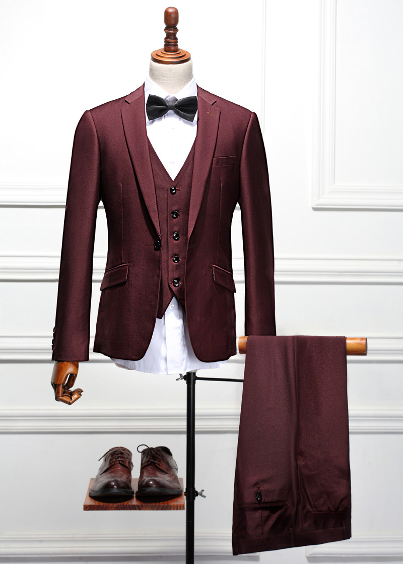 Costume homme en laine pour Quatre saisons - Ref 1549422 Image 7