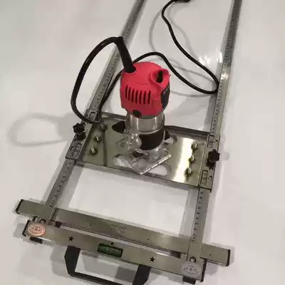 Trimming machine Cutting machine fixing bracket Cutting board slotting and punching multifunctional portable cutting high-precision woodworking tools