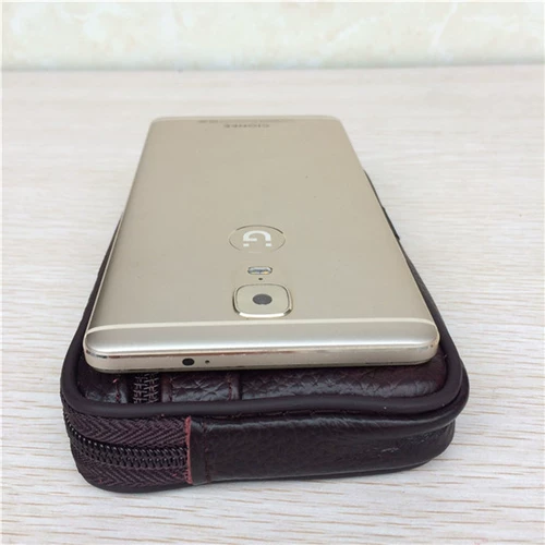 Поясная сумка, ультратонкий универсальный ремень, мобильный телефон, чехол, 5.5 дюймов, из натуральной кожи