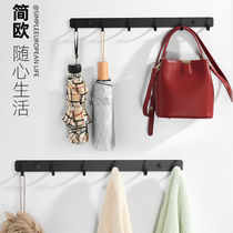Hook Powerful Viscose Wall Wall-mounted Toilet Coat Cap Wall Hanger Toilet Bathroom Door Rear Free To Punch Sticking Hook