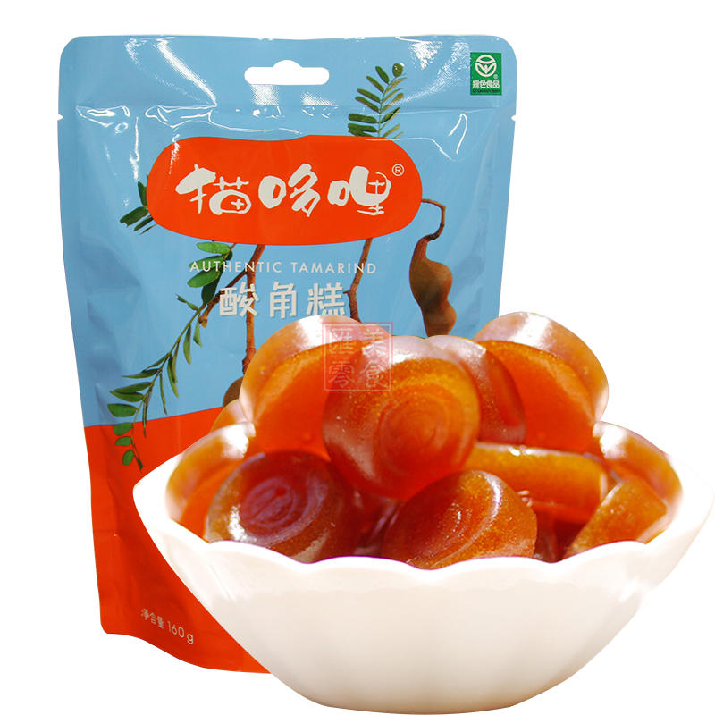 Cat Doriri Sour Horn Cake 128g *5 Bags Cat Dori Sour Fruit Dried Dried Sour Sweet Sweet Appetizer Snack Yunnan Specialty