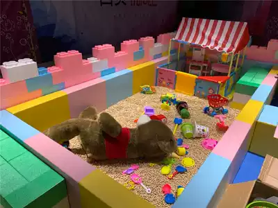 Early education parent-child kindergarten playground soft ocean ball pool Children's fence rectangular combination ball pool