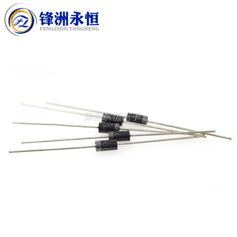 RL207 RL257 chỉnh lưu diode đa năng 2.5A1kV 2A1000V cắm trực tiếp DO-15