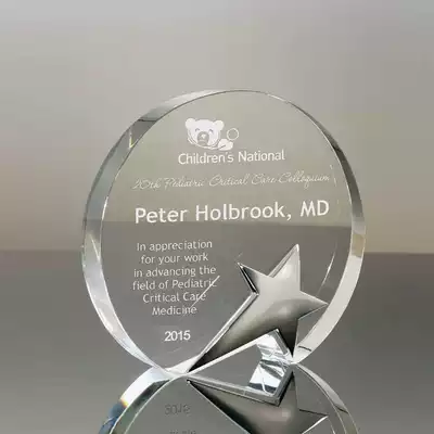 Normantic original crystal five-pointed star strange exquisite shape small trophy elegant noble Trophy medal award