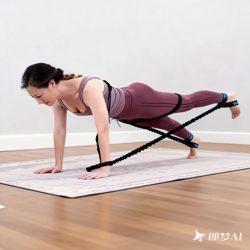 Konnections Same Style Resistance Band Fascia Pilates Yoga Rehabilitation Yoga Pilates Strap
