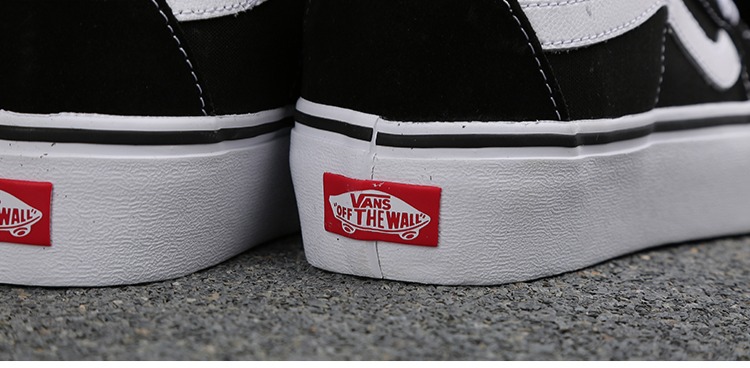 Vans Vans mùa thu mới SK8-Hi cao giúp muffin dưới giày skate giản dị giày nữ VN0A3TKN6BT giày sneaker nữ chính hãng