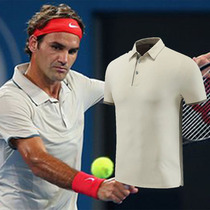 2024 spring and summer new style Federer professional high-end tennis wear mens sports breathable short-sleeved quick-drying POLO shirt customization