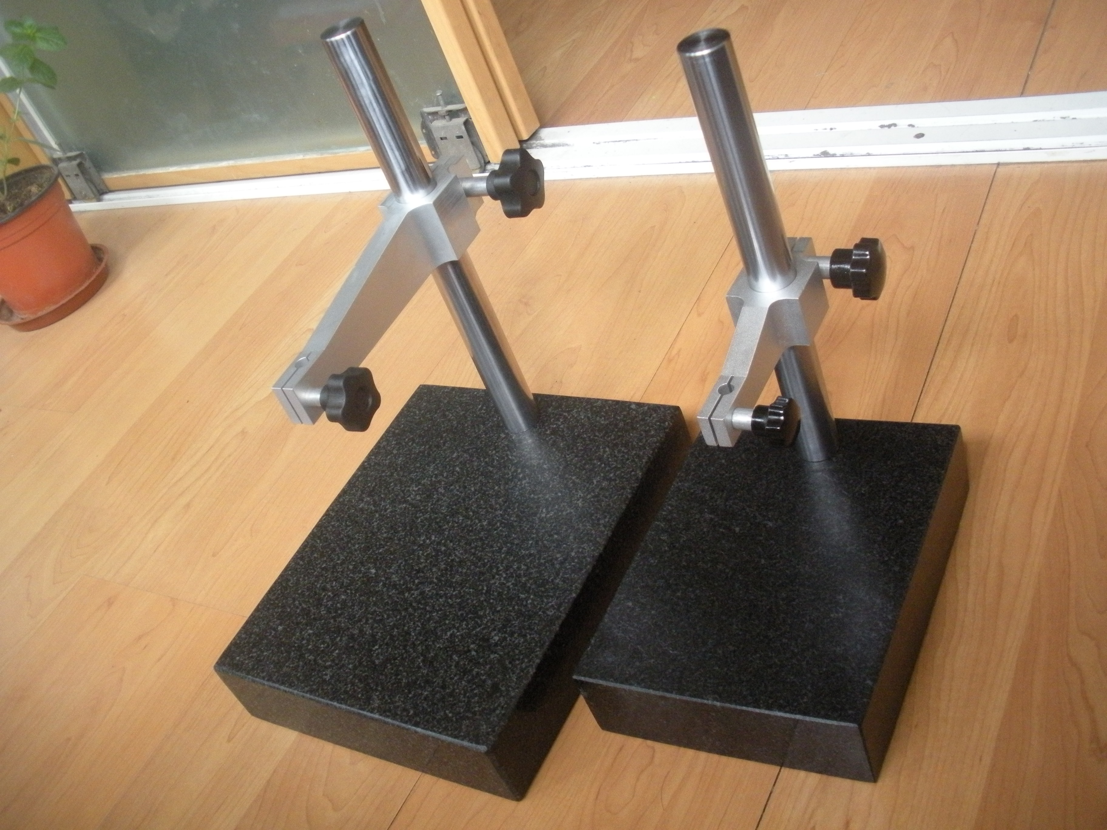 Height Gauge Seat Height Gauge Measuring Seat Altimeter Table Holder Marble Table Base Large Gauge Table Holder Biometer Base