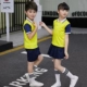 Bộ đồng phục học sinh mẫu giáo mới năm 2019 đặt quần áo trẻ em lớp học ngắn tay hiệu suất nhà máy sản xuất quần áo - Đồng phục trường học / tùy chỉnh thực hiện đồ cho bé gái
