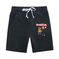 Childrens shorts boys Roblox childrens clothing boys summer pants cotton sports five-point pants all-match middle pants clothes