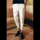 弯弯 潮 Quần dài 9 quần Hàn Quốc quần tây chân quần Anh chín quần nam mùa hè quần nhỏ - Crop Jeans