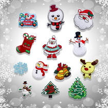 Christmas series adhesive cloth stickers clothing accessories clothing patch stickers Christmas hand decoration accessories hole repair subsidy