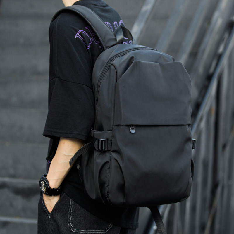 Hong Kong I Tgreg Double Shoulder Bag Men Bag Casual Waterproof Oxford Cloth Travel Computer Bag Backpack College Student Bag-Taobao