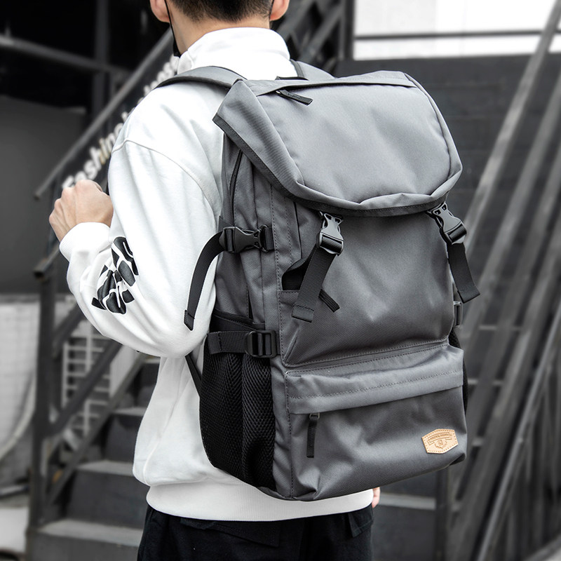 Hong Kong I Tgreg outdoor backpack men's mountaineering travel bag fashion junior high school student schoolbag backpack female