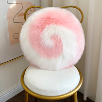 Cartoon Imitation Wool Hug Pillow Long Plush Sofa Cushions With Core Office Afternoon Nap Pillow Cushion Girl Hearts Pink Cushions