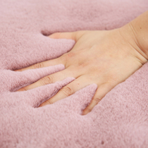 Modern simple Nordic living room coffee table room carpet ins bedroom bedside bay window imitation rabbit hair full of household mat