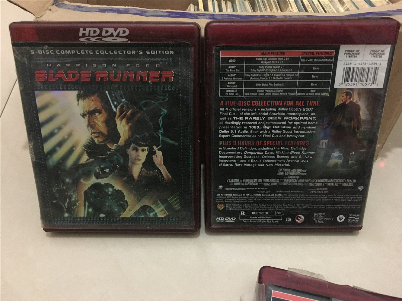 Blade Runner 5-Disc HDDVD